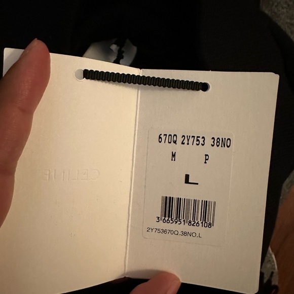 Celine Black Hoodie Sweatshirt Men’s L - Picture 5 of 10